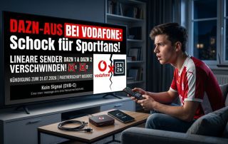Kein DAZN mehr bei Vodafone