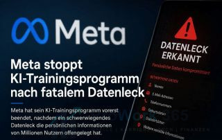 Meta stoppt KI-Trainingsprogramm nach fatalem Datenleck