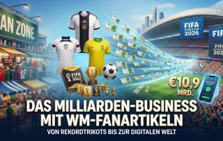 Milliarden-Business mit den Fußball-WM Fanartikeln