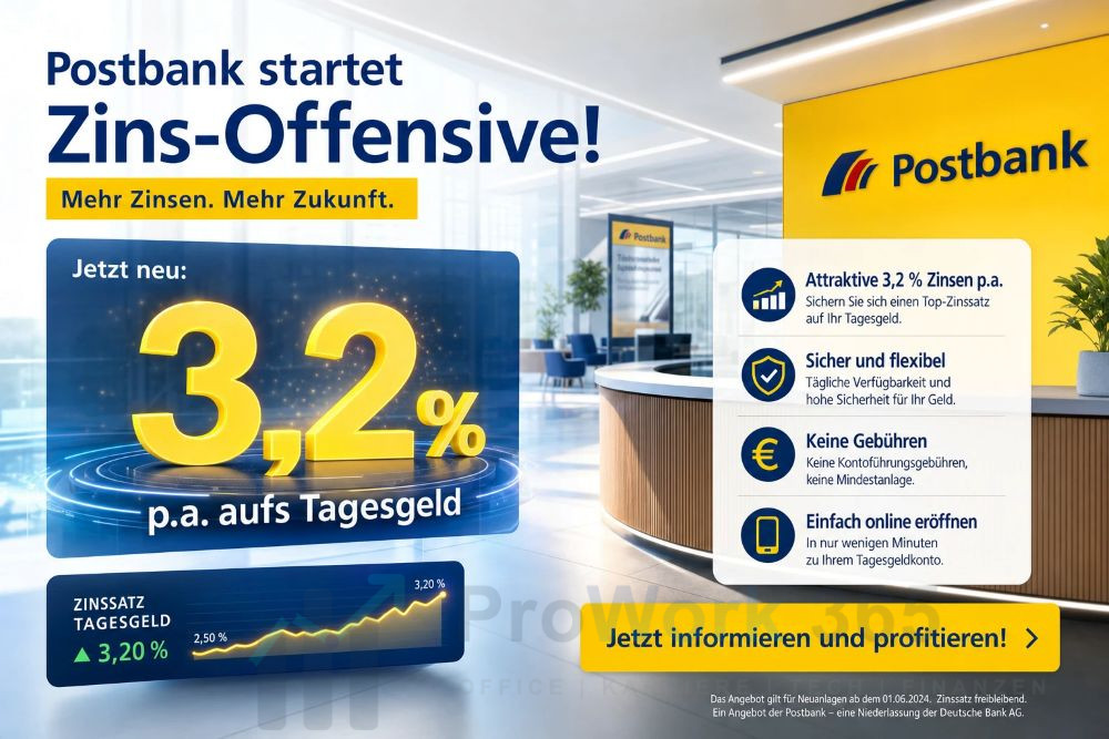 Postbank startet Zins-Offensive