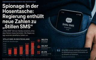 Regierung enthüllt neue Zahlen zu stillen SMS