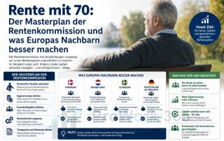 Rente mit 70 Der Masterplan der Rentenkommission