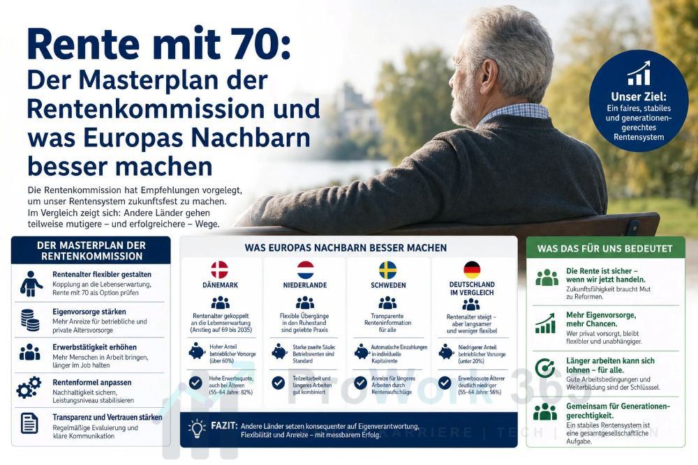 Rente mit 70 Der Masterplan der Rentenkommission Rente mit 70 Der Masterplan der Rentenkommission