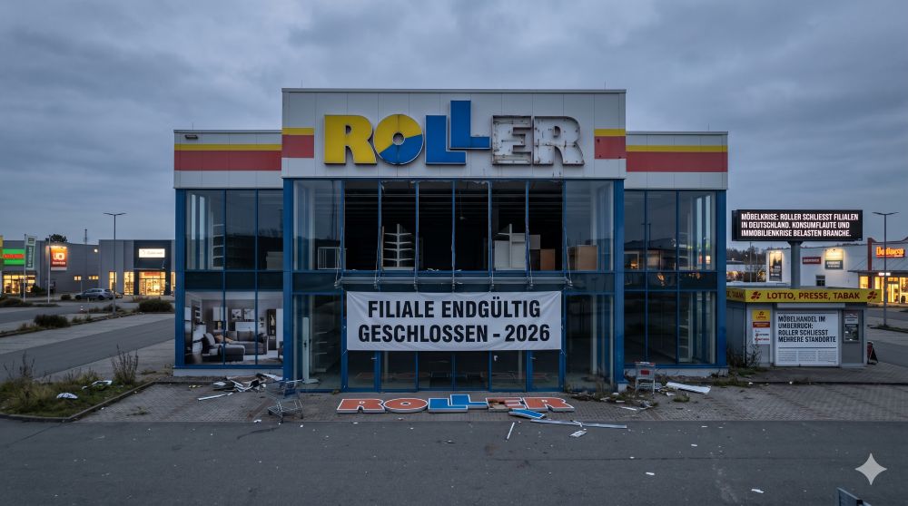 Roller schließt 2026 reihenweise Filialen Roller schließt 2026 reihenweise Filialen