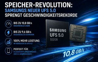 Samsungs neuer UFS 5.0 sprengt alle Geschwindigkeitsrekorde!