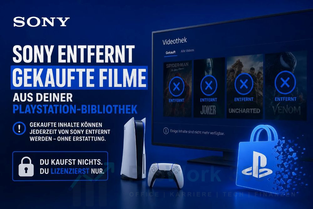 Sony löscht ab September 2026 über 500 gekaufte Filme von PlayStation-Konten