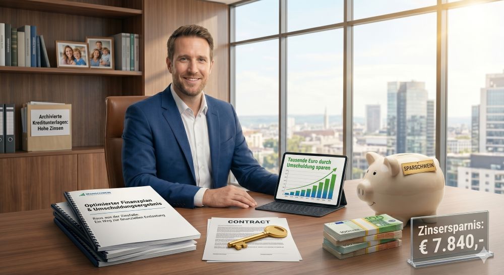 Tausende Euro durch Umschuldung sparen Tausende Euro durch Umschuldung sparen