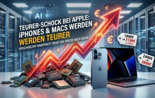 Teurer-Schock für Apple-Fans