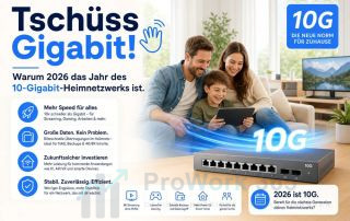 Warum 2026 das Jahr des 10-Gigabit-Heimnetzwerks ist