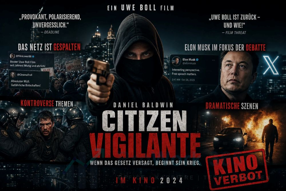 Warum Uwe Bolls Citizen Vigilante dank Elon Musk das Netz spaltet Warum Uwe Bolls Citizen Vigilante dank Elon Musk das Netz spaltet