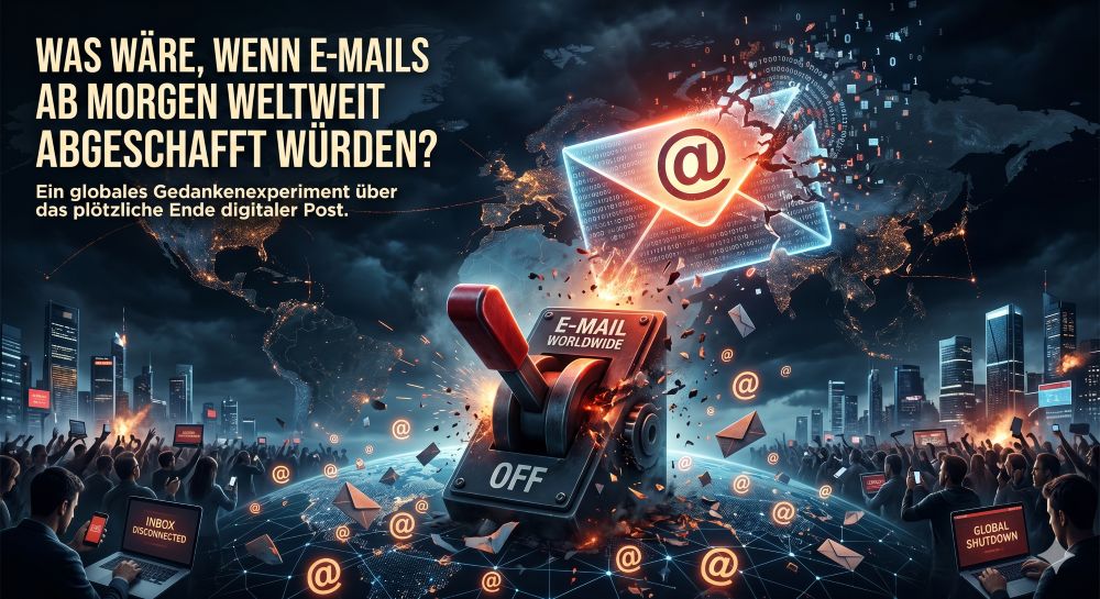 Was wäre wenn… E-Mails ab morgen abgeschafft würden Was wäre wenn... E-Mails ab morgen abgeschafft würden
