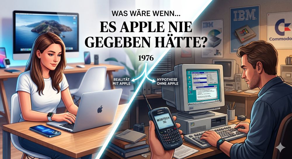 Was wäre, wenn… Es Apple nie gegeben hätte Was wäre, wenn... Es Apple nie gegeben hätte