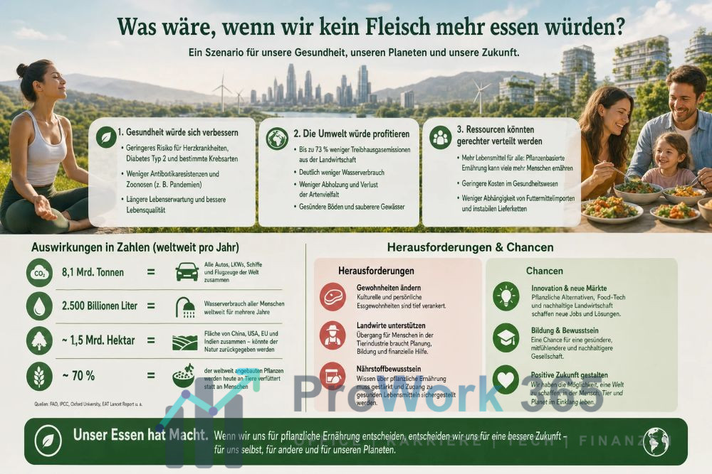Was wäre wenn… wir kein Fleisch mehr essen würden Was wäre wenn... wir kein Fleisch mehr essen würden