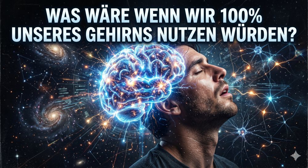 Was wäre wenn…Wir 100 % unseres Gehirns nutzen würden Was wäre wenn... Wir 100 % unseres Gehirns nutzen würden