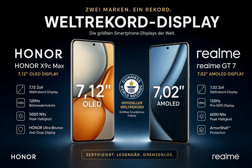 Weltrekord-Smartphone-Display Weltrekord-Smartphone-Display