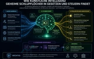 Wie Künstliche Intelligenz geheime Schlupflöcher in Gesetzen und Steuern findet