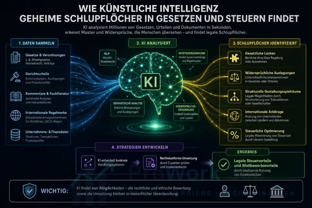Wie Künstliche Intelligenz geheime Schlupflöcher in Gesetzen und Steuern findet Wie Künstliche Intelligenz geheime Schlupflöcher in Gesetzen und Steuern findet