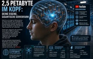2,5 Petabyte im Kopf Deine eigene, gigantische Serverfarm