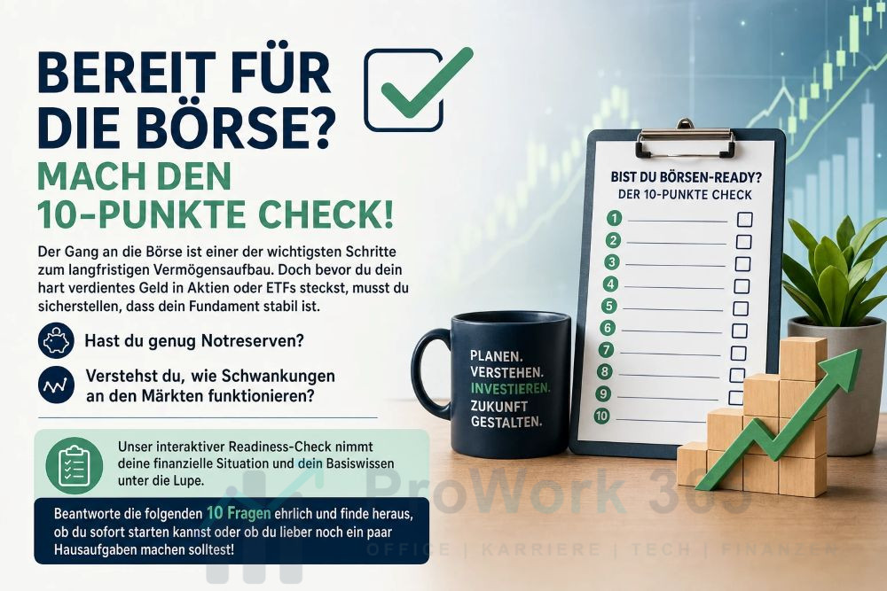 Bereit für die Börse Mach den 10-Punkte Check!