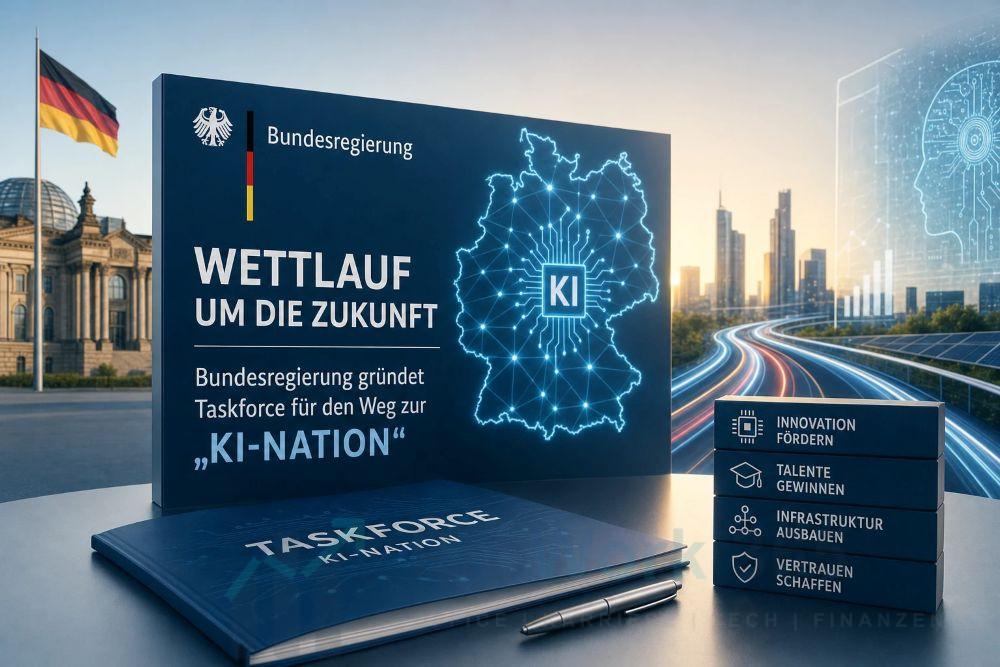 Bundesregierung gründet Taskforce für den Weg zur KI-Nation Bundesregierung gründet Taskforce für den Weg zur KI-Nation