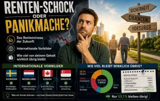 Das Rentenniveau der Zukunft und wie viel von deinem Gehalt wirklich übrig bleibt