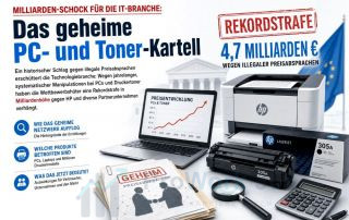 Das geheime PC- und Toner-Kartell bei HP