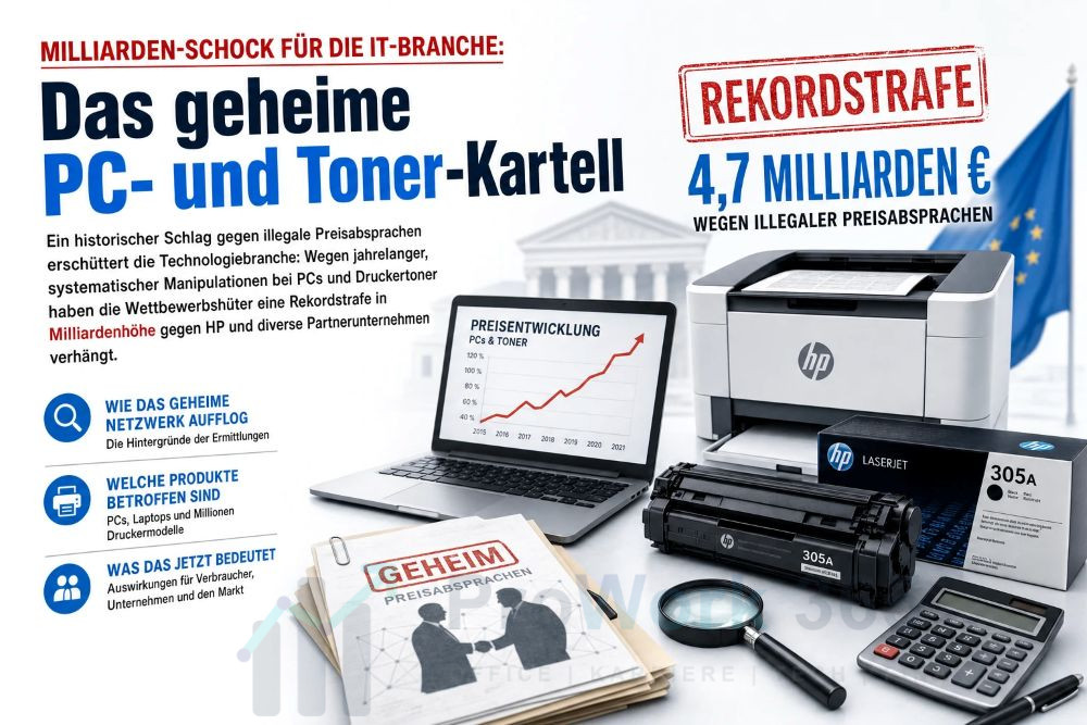 Das geheime PC- und Toner-Kartell bei HP