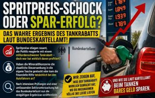 Das wahre Ergebnis des Tankrabatts laut Bundeskartellamt!