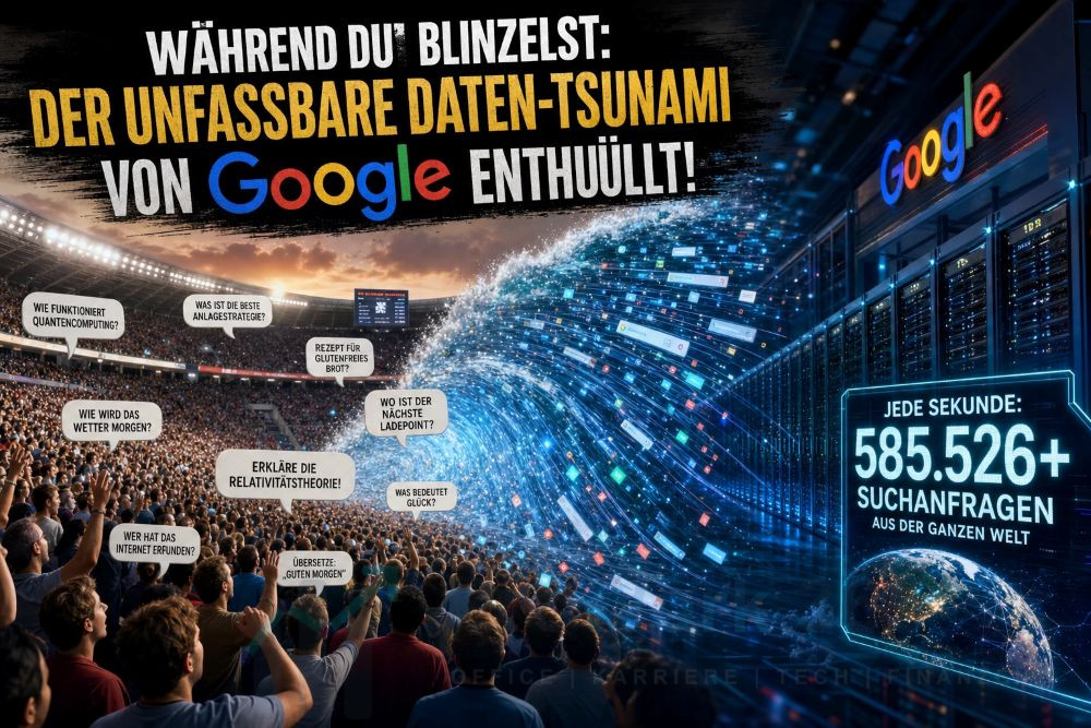 Der unfassbare Daten-Tsunami von Google enthüllt!