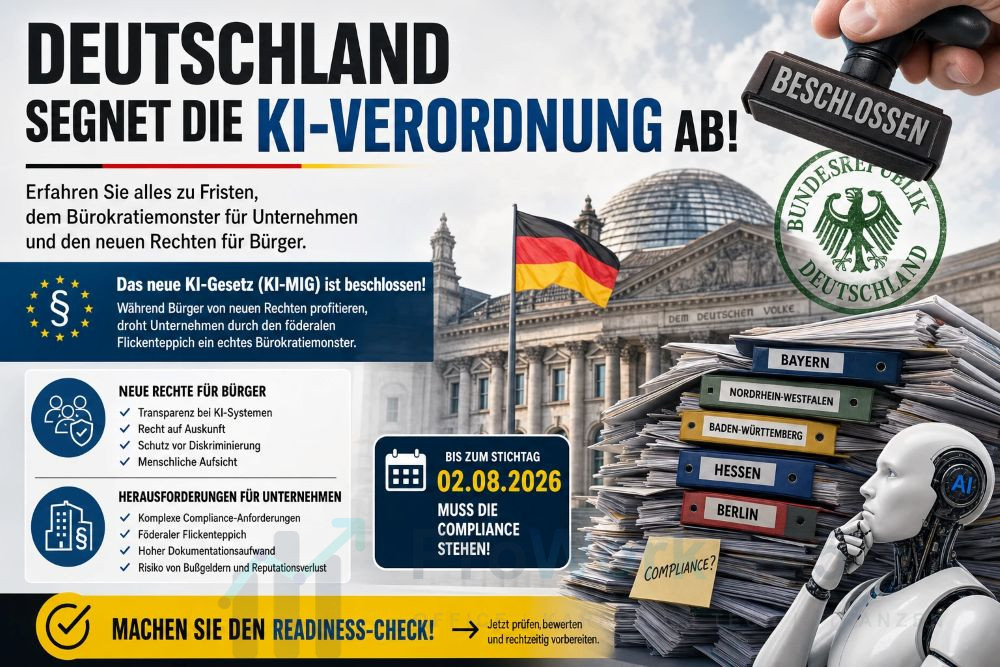 Deutschland segnet die KI-Verordnung ab - Was jetzt wichtig ist!