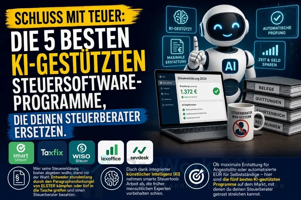 Die 5 besten KI-gestützten Steuersoftware-Programme