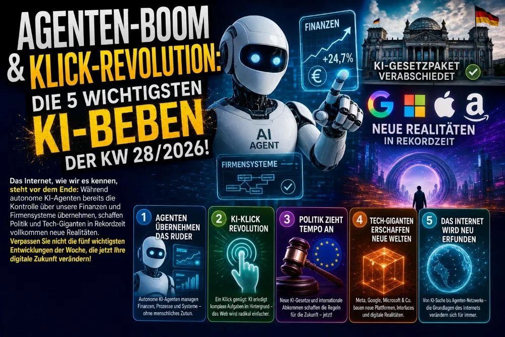 Die 5 wichtigsten KI-Schlagzeilen der Woche 28-2026 Die 5 wichtigsten KI-Schlagzeilen der Woche 28-2026