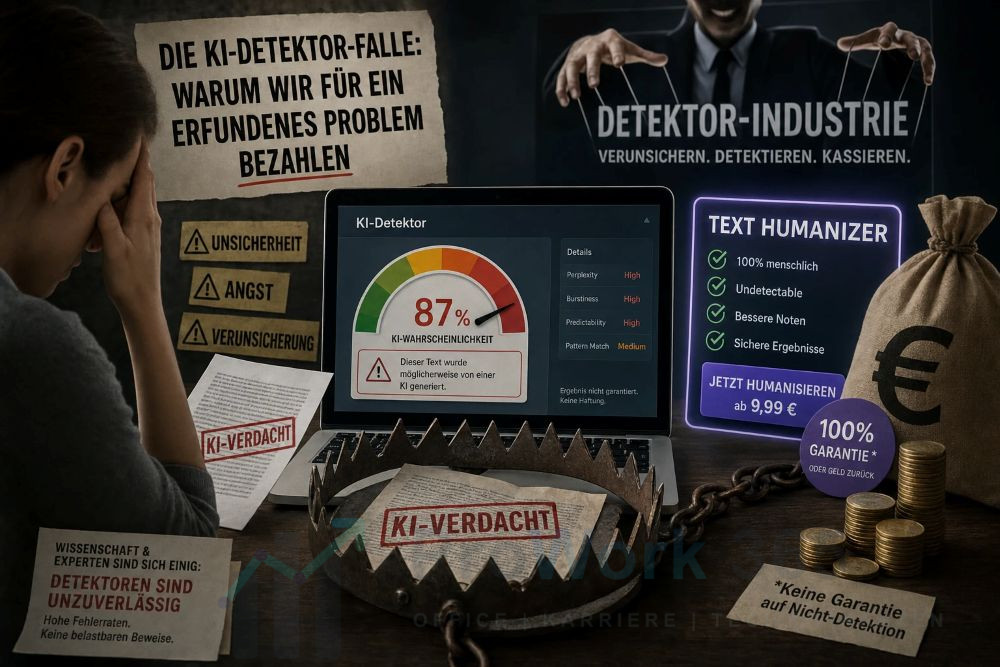 Die KI-Detektor-Falle Warum wir für ein erfundenes Problem bezahlen Die KI-Detektor-Falle Warum wir für ein erfundenes Problem bezahlen