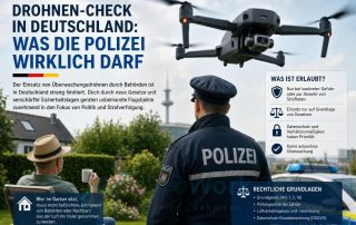 Drohnen-Check in Deutschland Was die Polizei wirklich darf