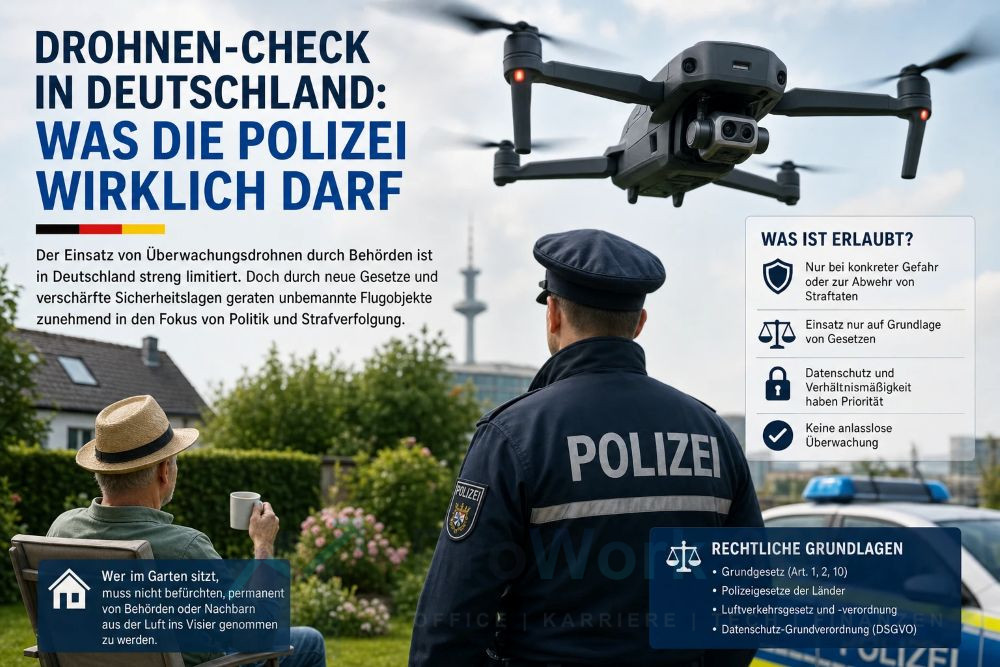 Drohnen-Check in Deutschland Was die Polizei wirklich darf