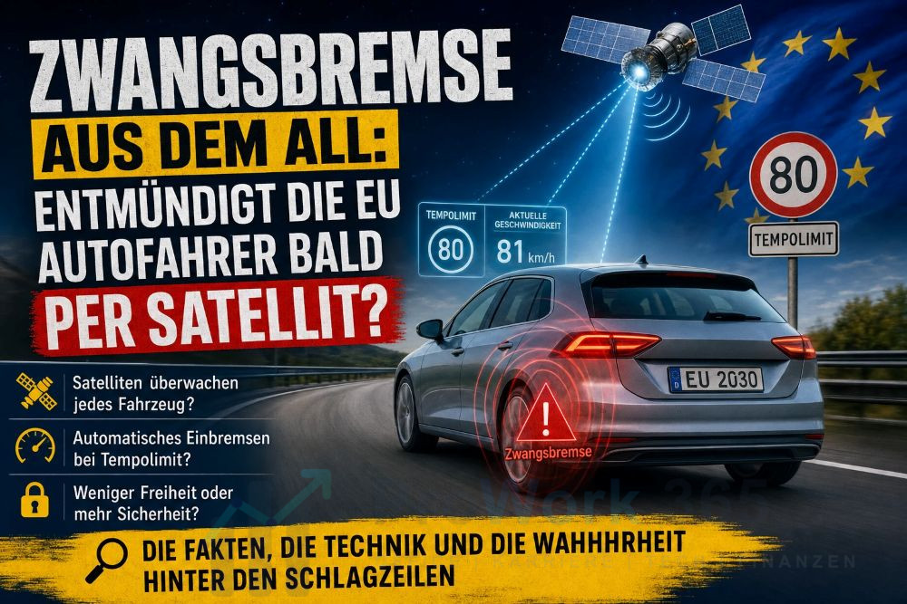 Entmündigt die EU Autofahrer bald per Satellit