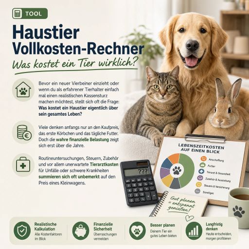 Haustier-Kostenrechner