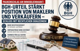 Immobilienmarkt BGH-Urteil stärkt Position von Maklern und Verkäufern