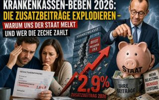 Krankenkassen-Beben 2026 Die Zusatzbeiträge explodieren