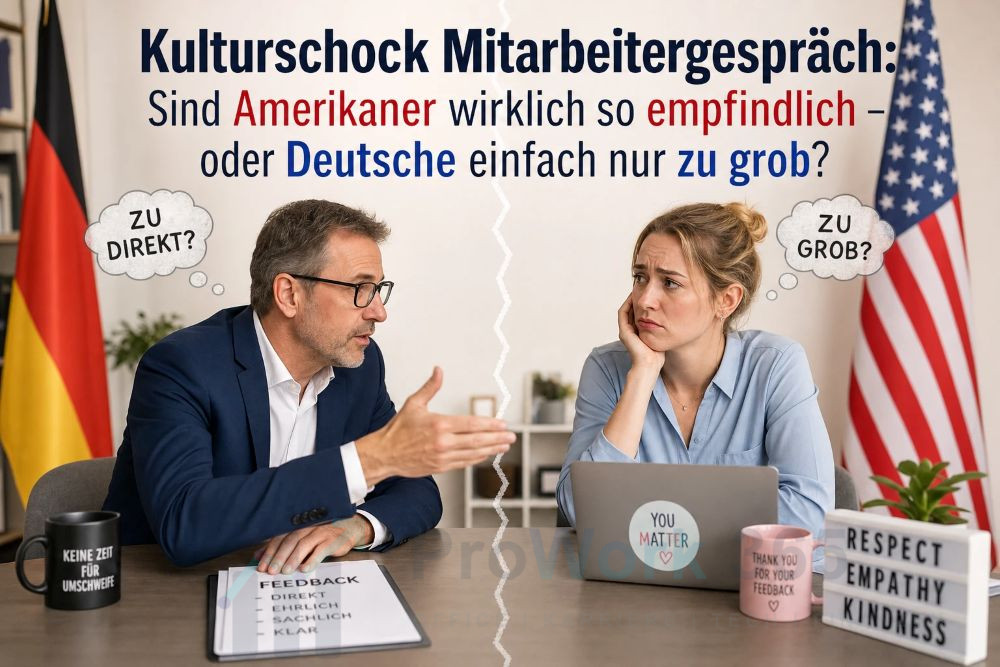 Kulturschock Mitarbeitergespräch Sind Amerikaner wirklich so empfindlich Kulturschock Mitarbeitergespräch Sind Amerikaner wirklich so empfindlich