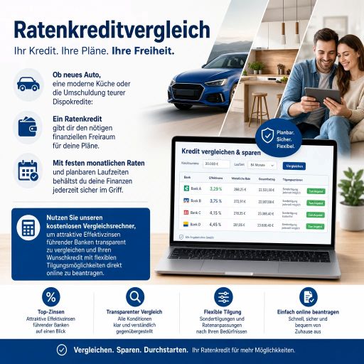 Ratenkredit-Vergleich