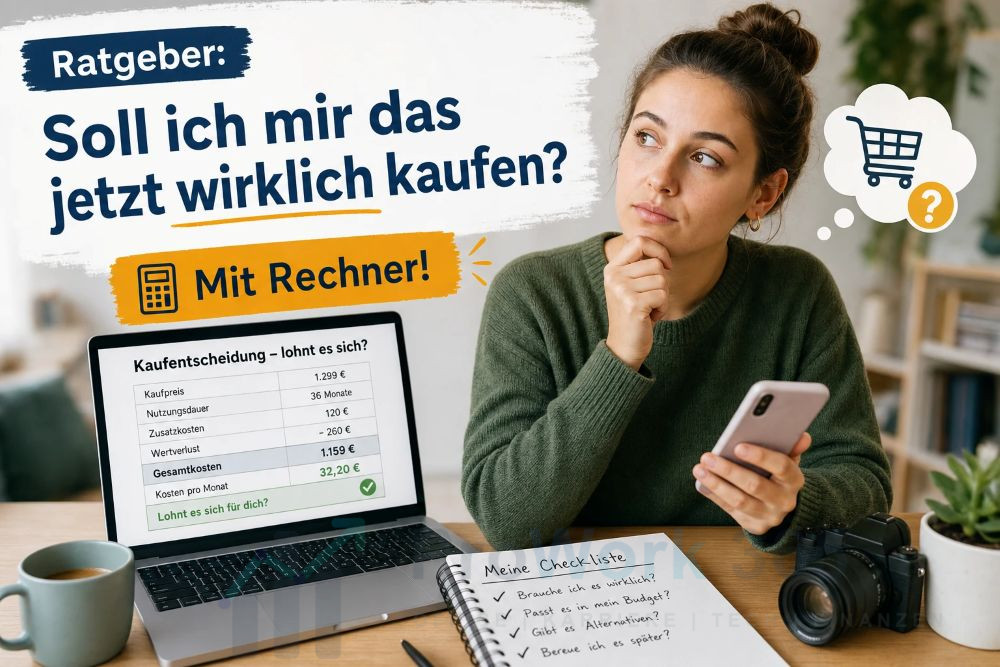Ratgeber Soll ich mir das jetzt wirklich kaufen – Mit Rechner! Ratgeber Soll ich mir das jetzt wirklich kaufen - Mit Rechner!