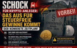 Schock für Krypto-Anleger Das Aus für steuerfreie Gewinne kommt