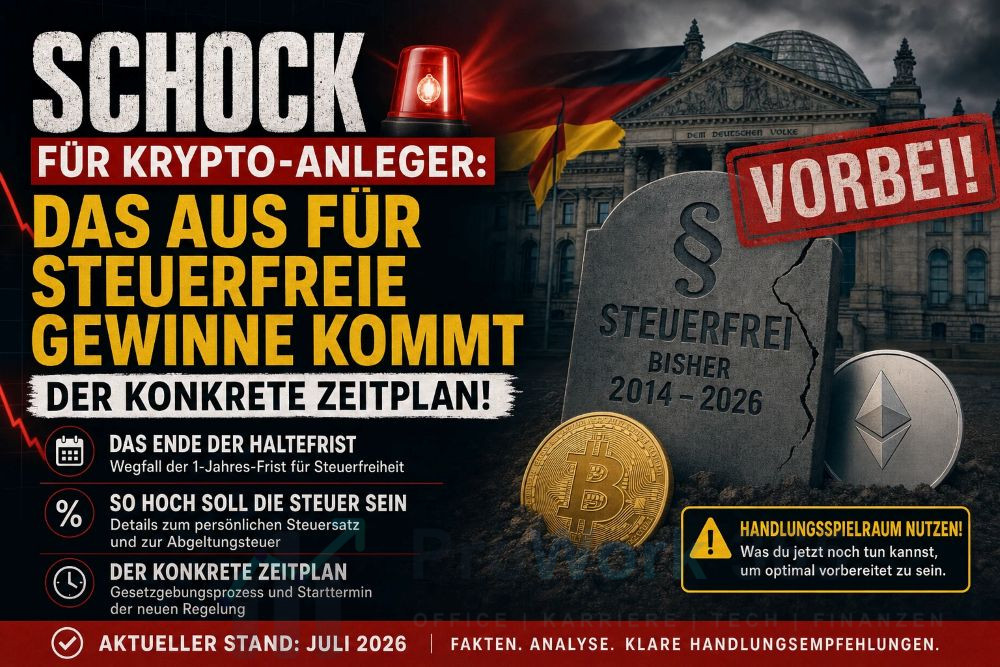 Schock für Krypto-Anleger Das Aus für steuerfreie Gewinne kommt