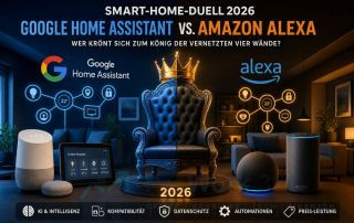 Smart-Home-Duell 2026 Google Home Assistant vs. Amazon Alexa