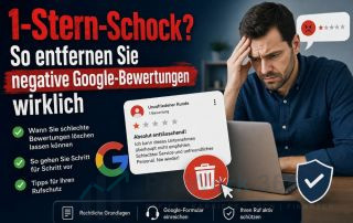 So entfernen Sie negative Google-Bewertungen wirklich