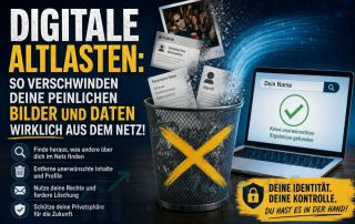 So verschwinden deine peinlichen Bilder und Daten wirklich aus dem Netz!