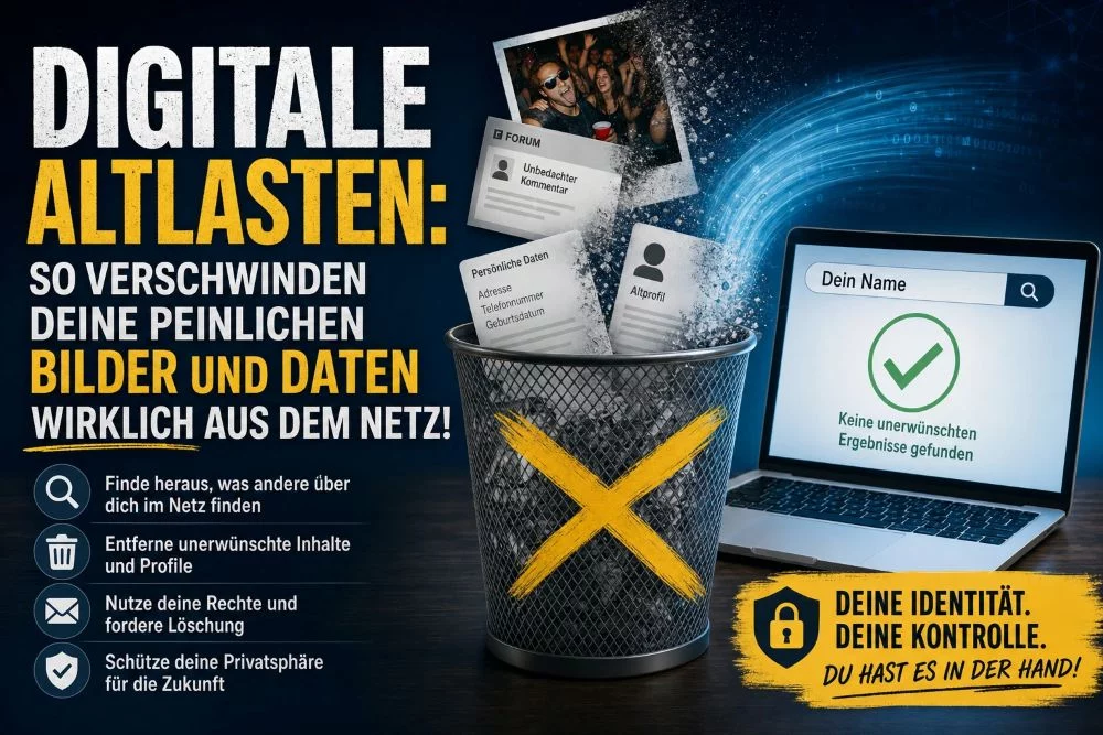 So verschwinden deine peinlichen Bilder und Daten wirklich aus dem Netz! So verschwinden deine peinlichen Bilder und Daten wirklich aus dem Netz!