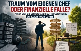 Wann sich die Selbstständigkeit in Deutschland wirklich noch lohnt