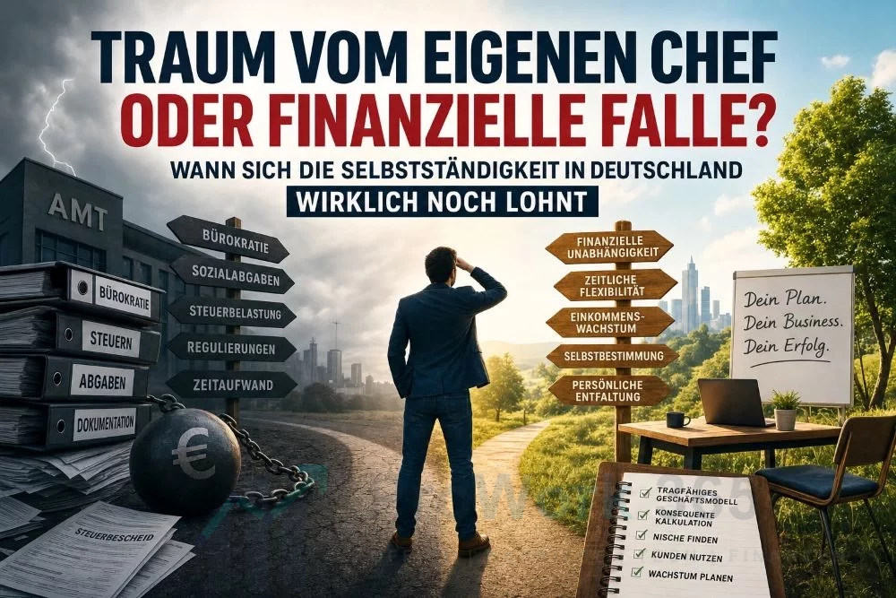Wann sich die Selbstständigkeit in Deutschland wirklich noch lohnt